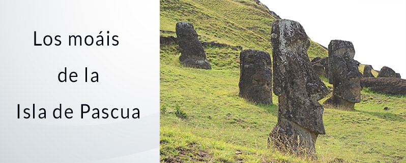 Las curiosidades del mundo los Moáis de la Isla de Pascua
